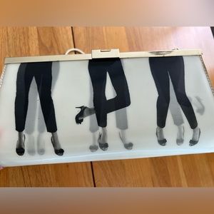 Kate, spade optical illusion's evening  clutch
